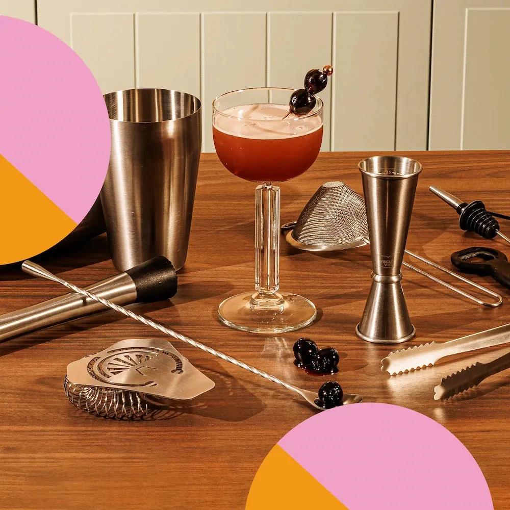 Vacu Vin Bar in a Box Cocktail Lover set cocktail 7 pezzi