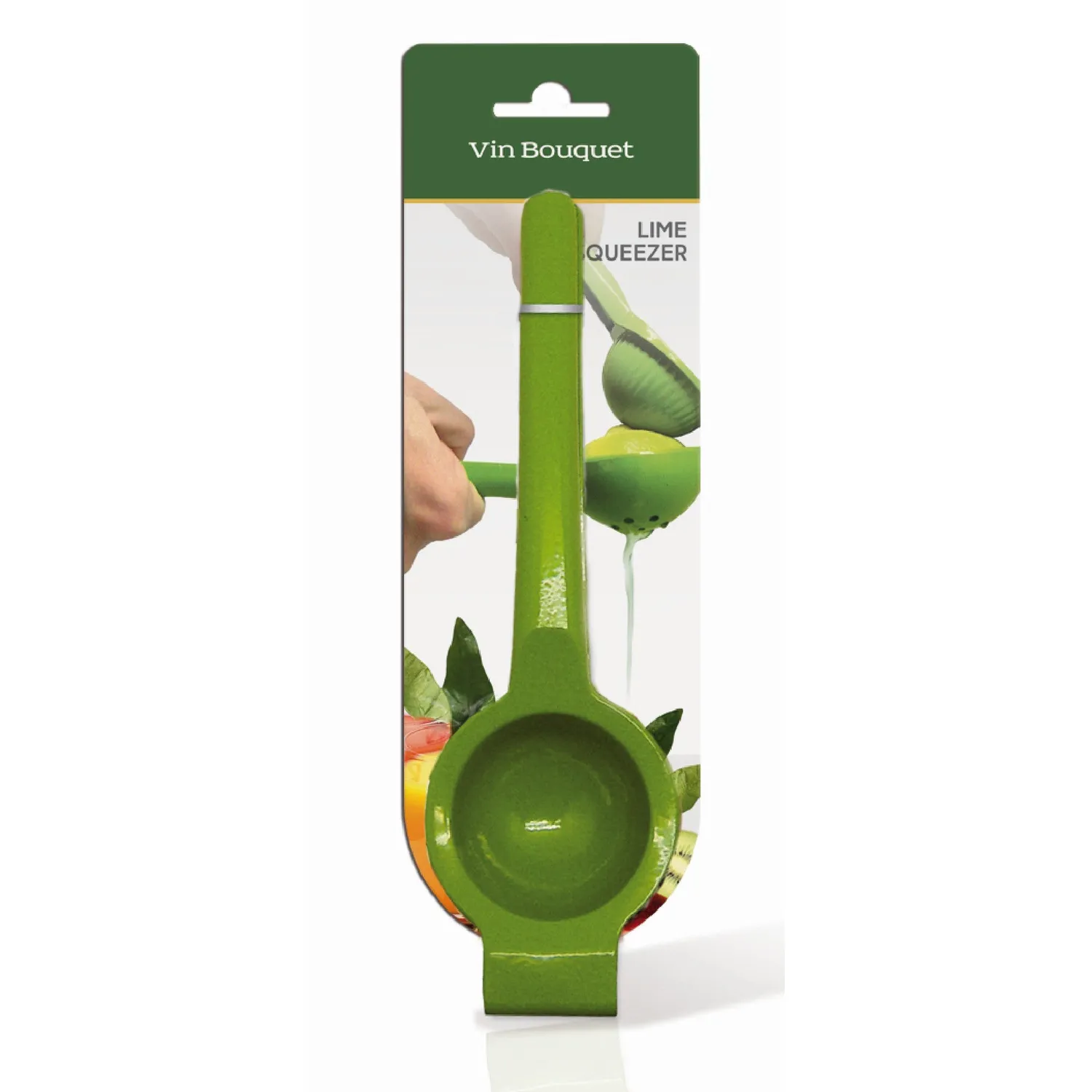 VinBouquet Spremiagrumi Manuale Lime Verde con Filtro Semi