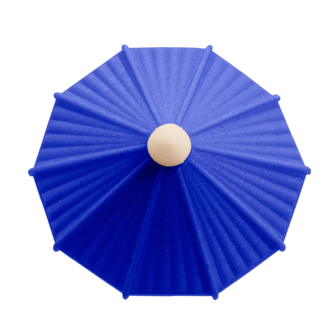 VinBouquet Ombrellone Segnabicchieri Silicone 6 Pezzi Colorati