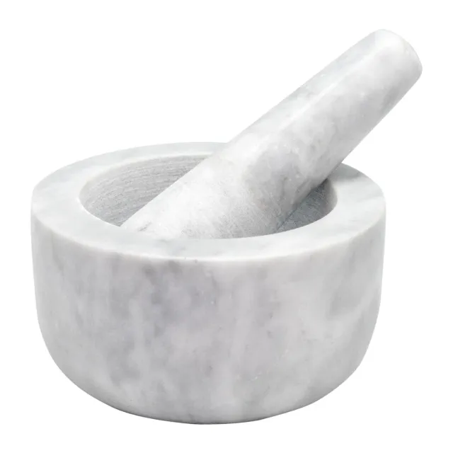 VinBouquet mortaio in marmo bianco 13 cm
