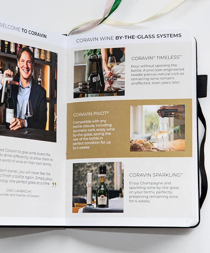 Coravin Wine Journal quaderno degustazione vino