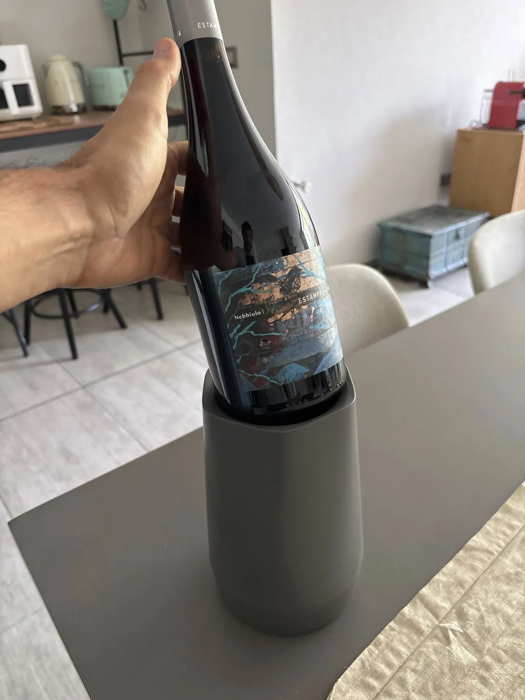 Vacuvin Hexo Glacette Vino senza ghiaccio