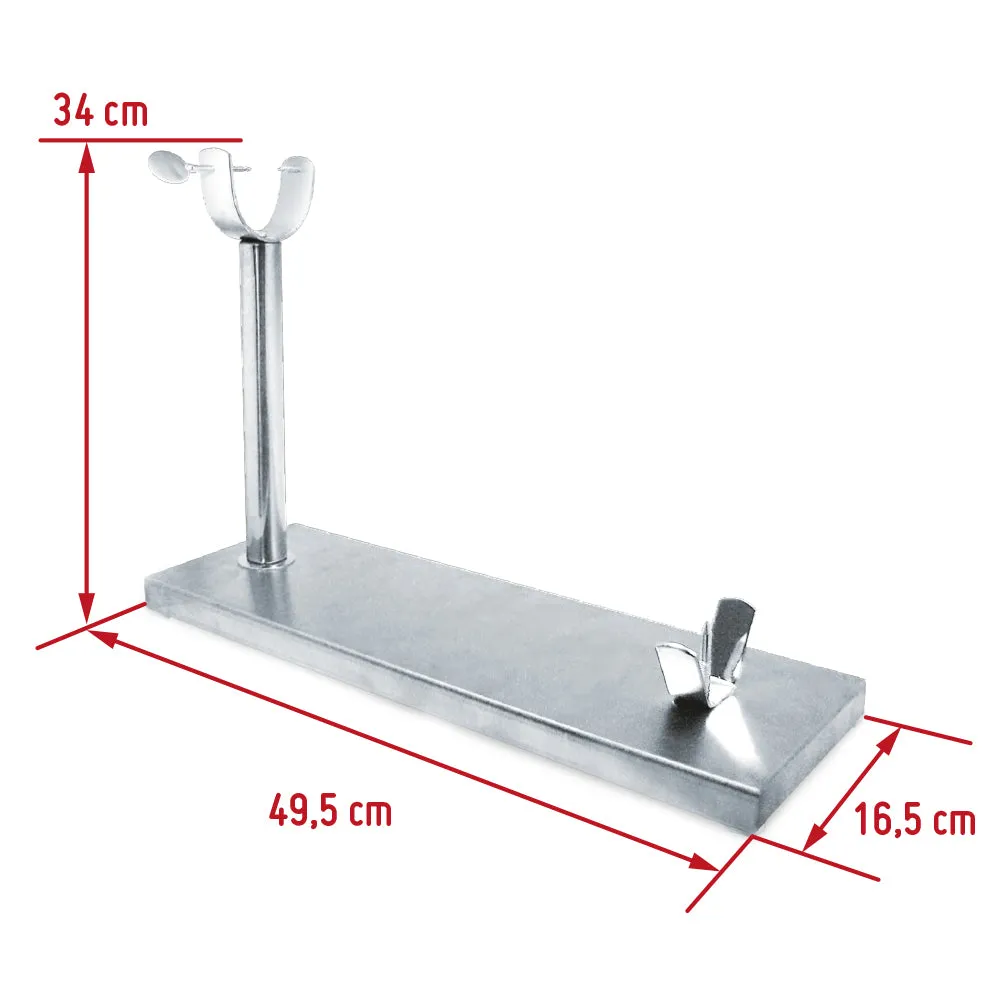 VinBouquet supporto per prosciutto in acciaio inox smontabile