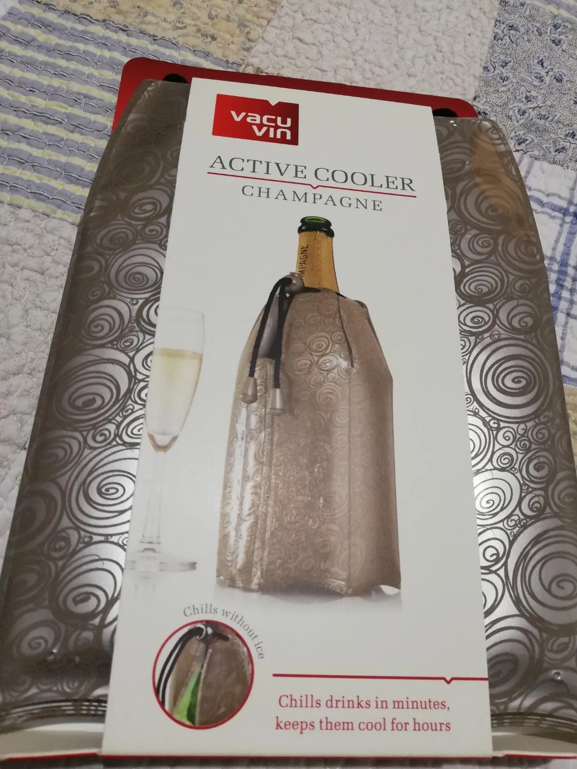 Vacuvin Champagne Cooler manicotto refrigerante