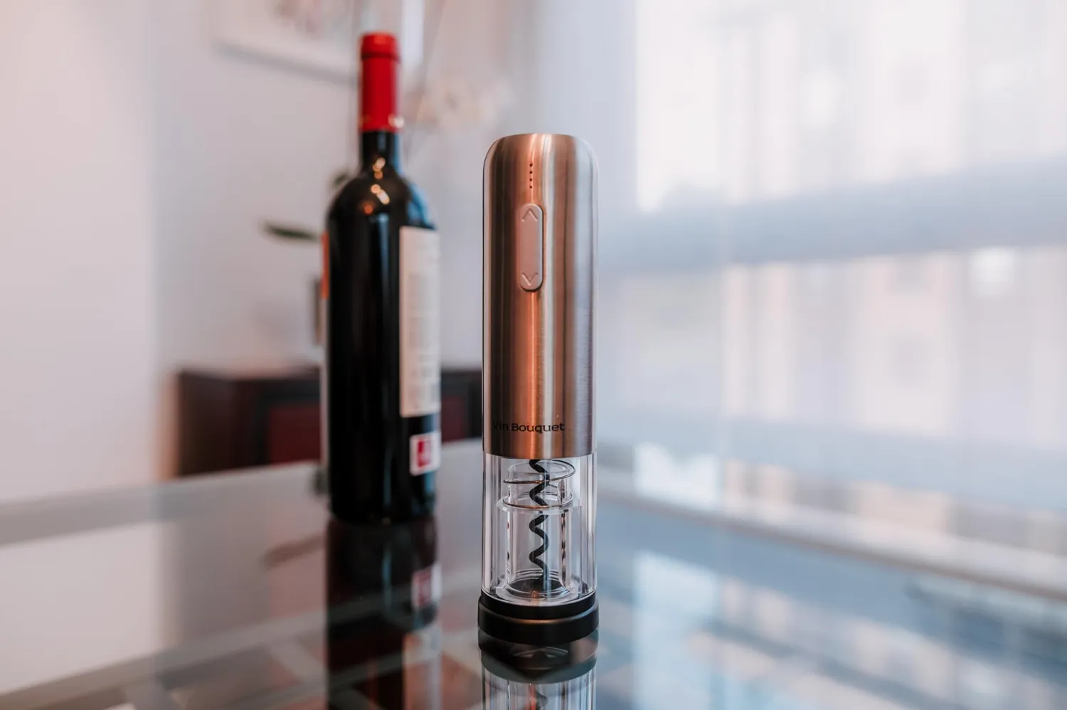 Vin Bouquet FID 004 cavatappi elettrico compact inox