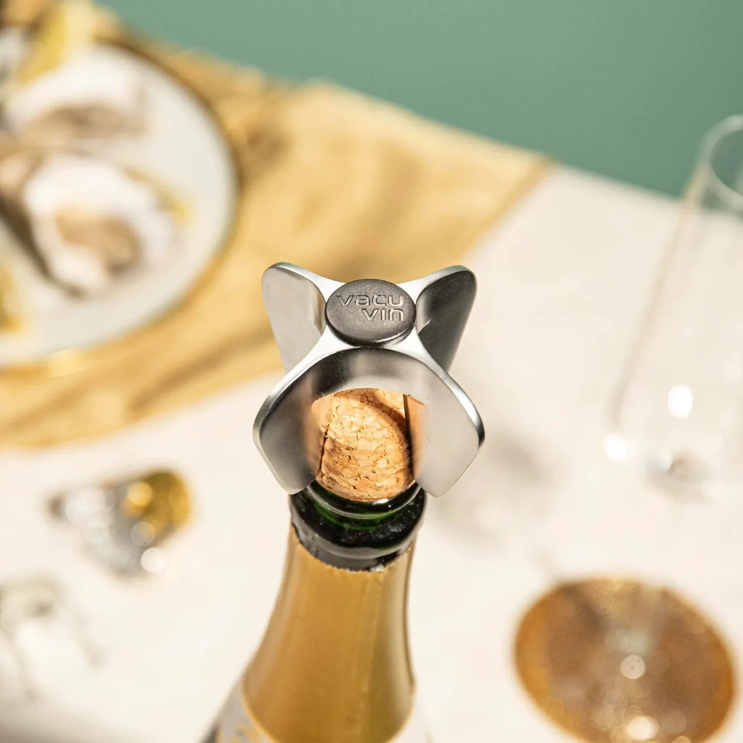 Vacu Vin Champagne Opener Compact apribottiglie per champagne