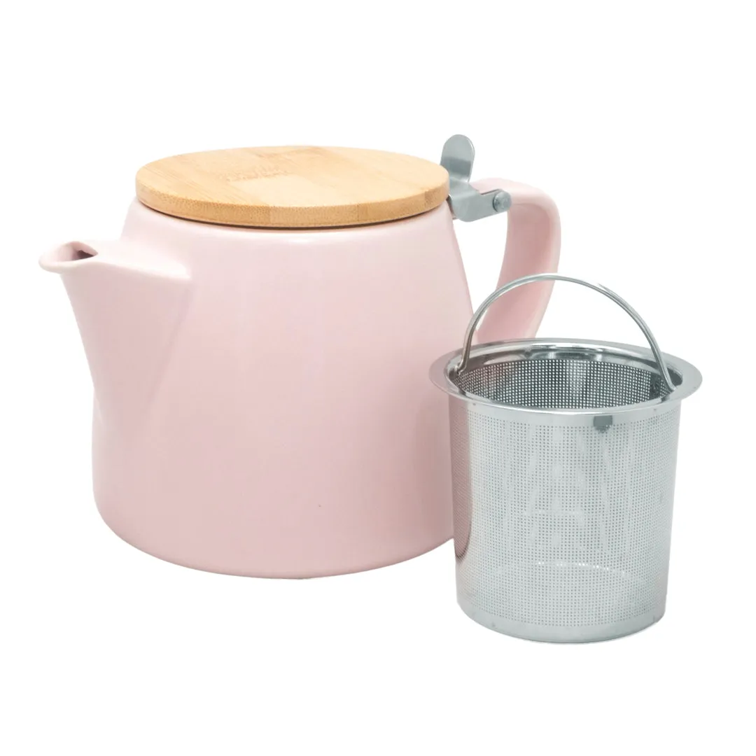 VinBouquet Teiera Porcellana con Infusore 500 ml Bambu