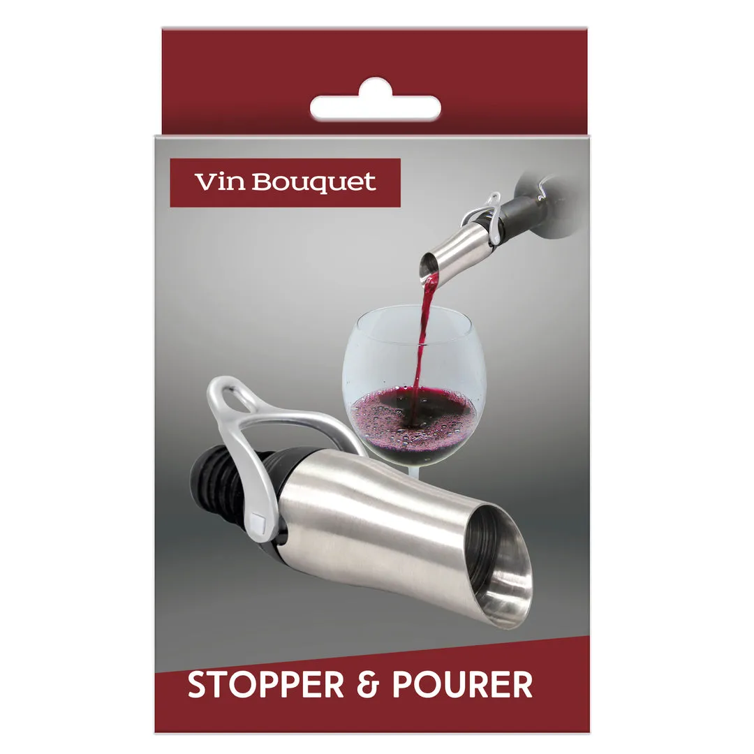 VinBouquet tappo dosatore antigoccia per bottiglia di vino