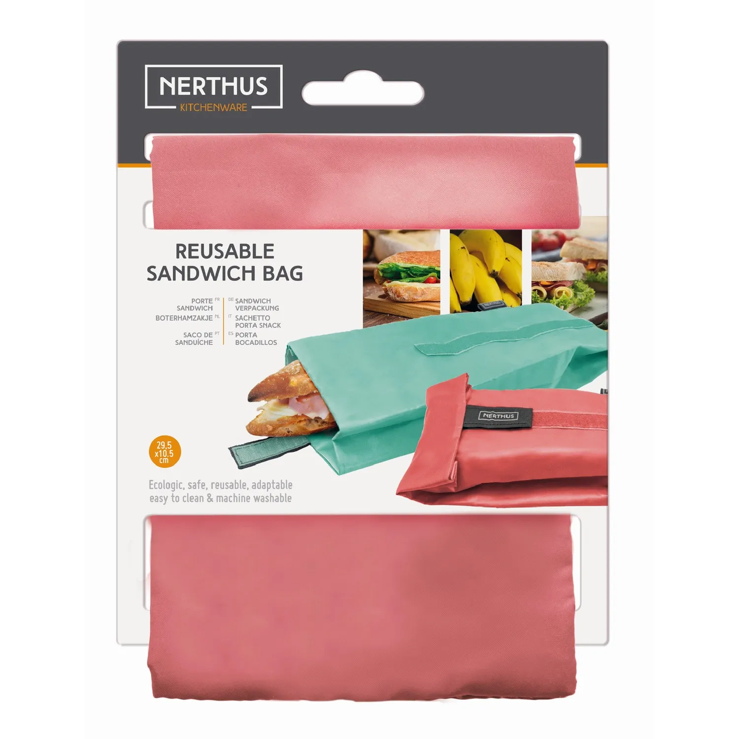 VinBouquet Borsa Riutilizzabile per Panino