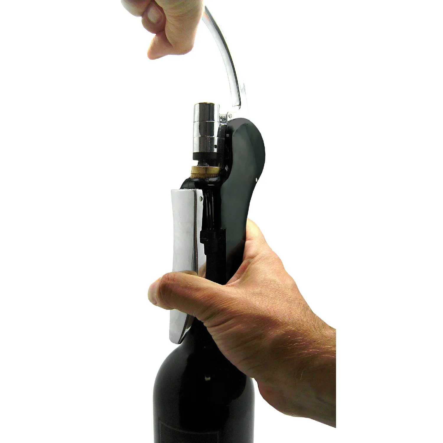 VinBouquet Set di Apribottiglie a Leva cavatappi con tagliacapsule