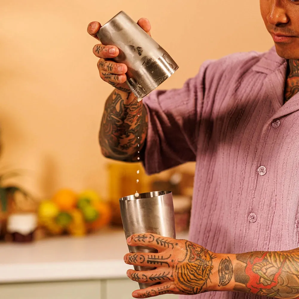 Vacu Vin Tin on Tin Boston Cocktail Shaker shaker 700/500 ml acciaio inox