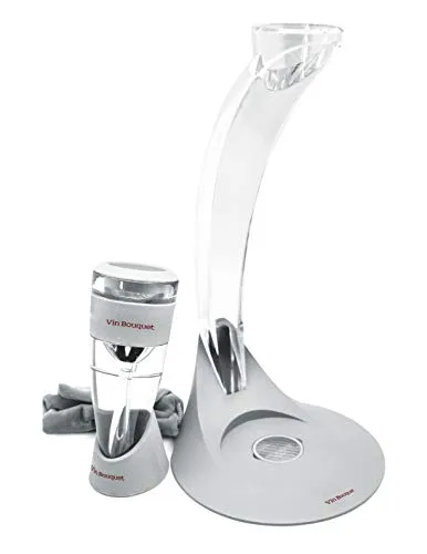 Vin Bouquet FIA 003 Set Aeratore Vino con Tappo Sottovuoto