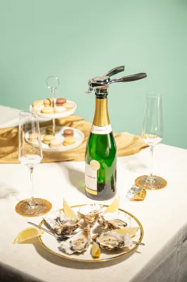 Vacuvin Champagne Pince apribottiglie spumante acciaio inox