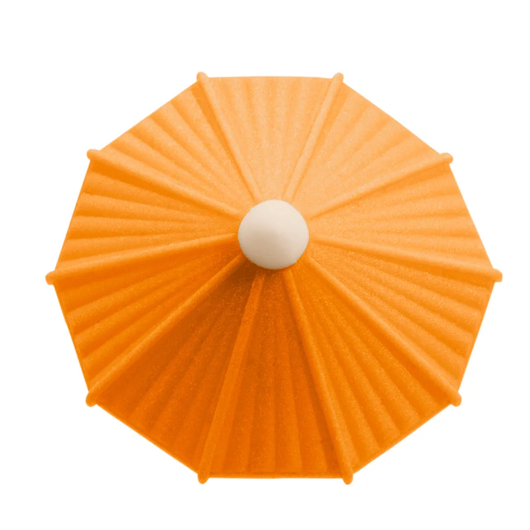 VinBouquet Ombrellone Segnabicchieri Silicone 6 Pezzi Colorati