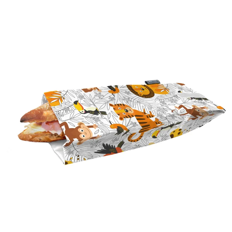VinBouquet Borsa Riutilizzabile per Panino per Bambini