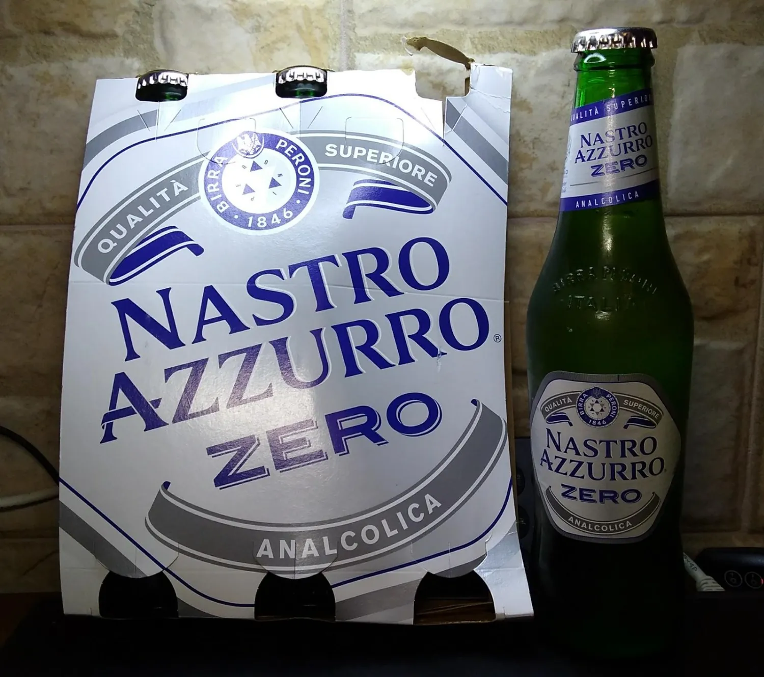 Peroni Nastro Azzurro 0.0 Birra Analcolica Secca