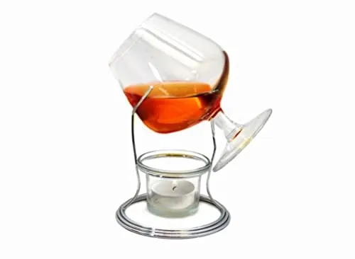 Vin Bouquet FIA 269 Scaldabrandi Cognac Acciaio Inox con Candela