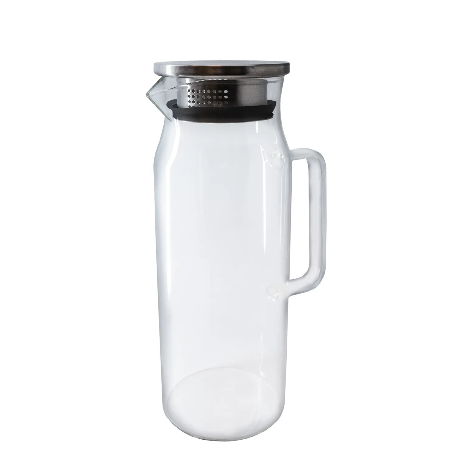 VinBouquet Brocca di Vetro 1,5 L con filtro in acciaio inox
