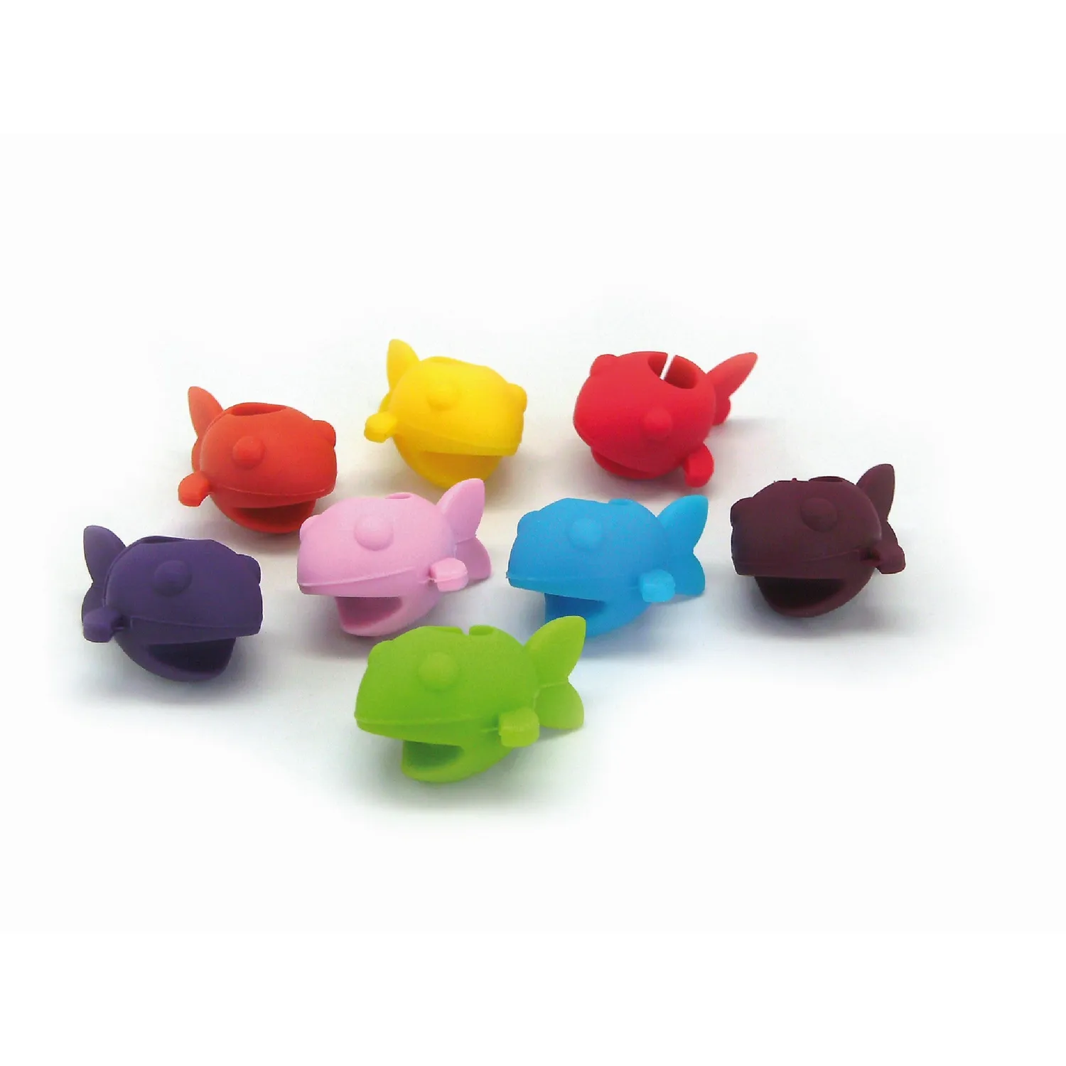 VinBouquet segnabicchieri in silicone set 8 pezzi