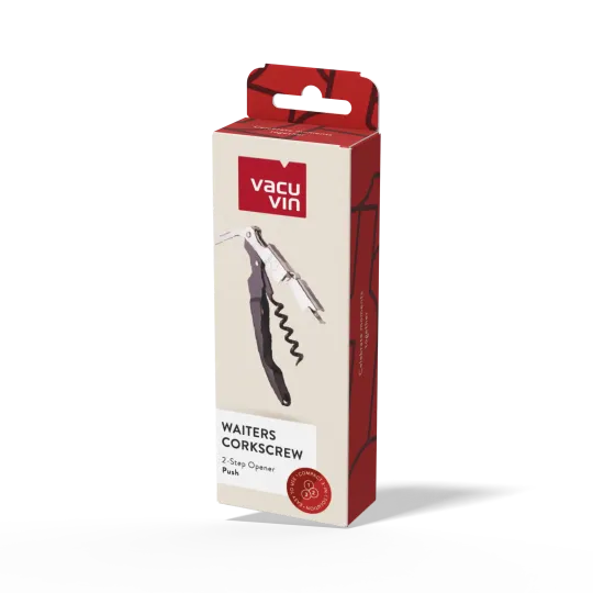 Vacu Vin Waiter's Corkscrew Push cavatappi da cameriere