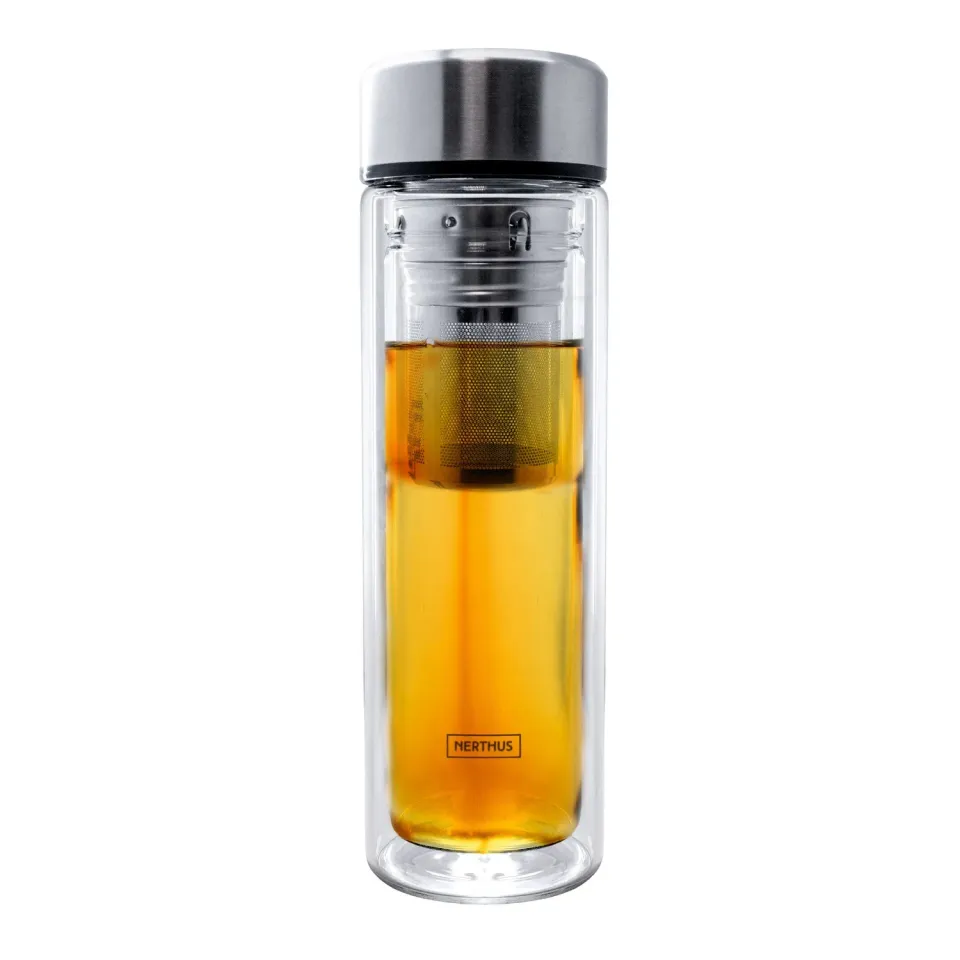 VinBouquet Bottiglia Vetro 350 ml con Infusore