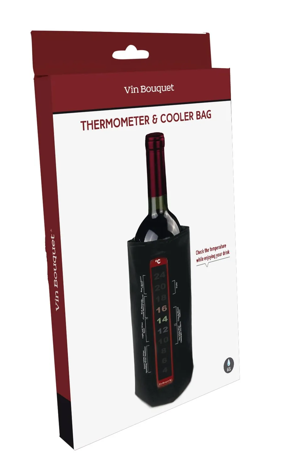 Vin Bouquet FIE 108 Fascia Refrigerante Bottiglie con Termometro