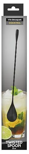 Vin Bouquet FIK 1472 cucchiaio da cocktail nero in acciaio inox