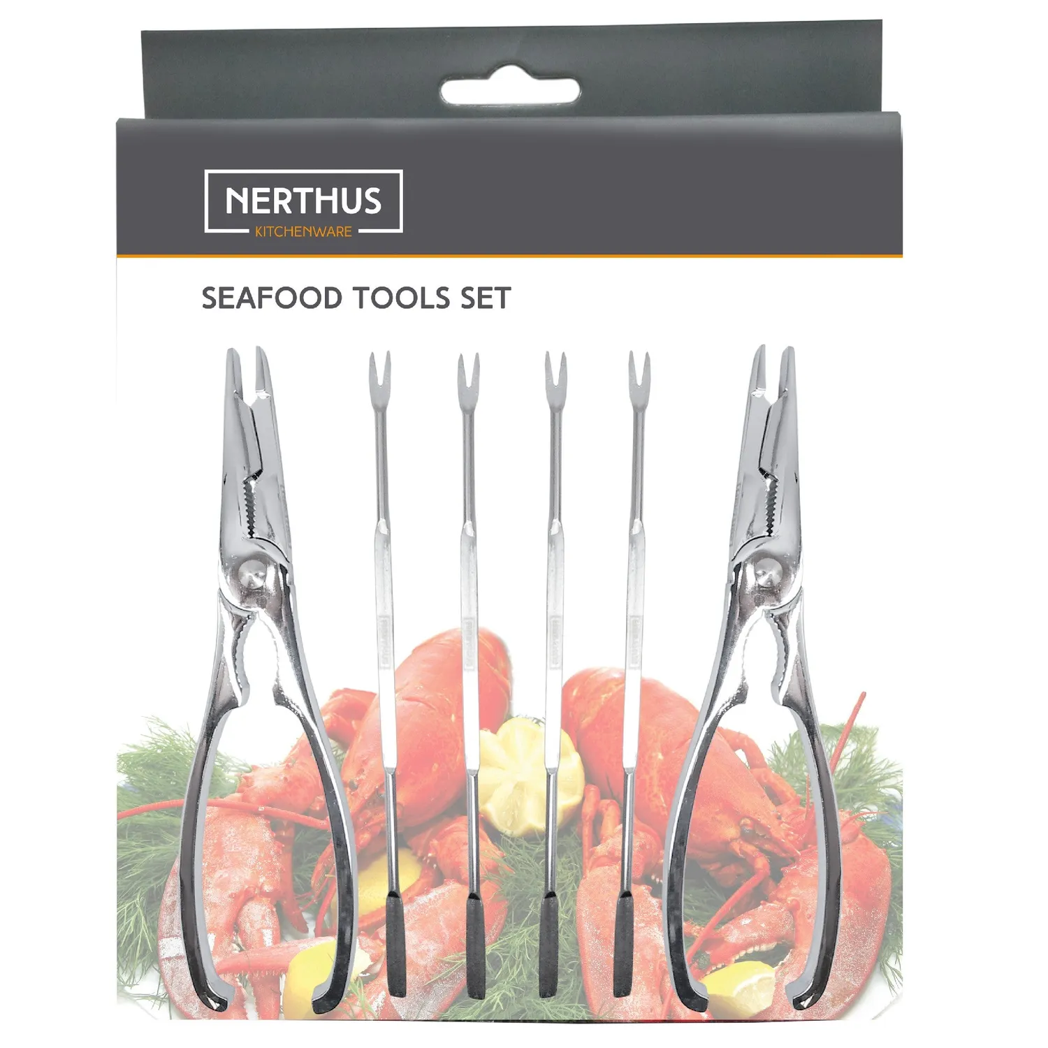 VinBouquet Nerthus set utensili per frutti di mare