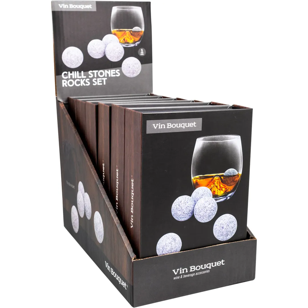 VinBouquet Pietre Refrigeranti Rotonde Set 5 Pezzi Pietra