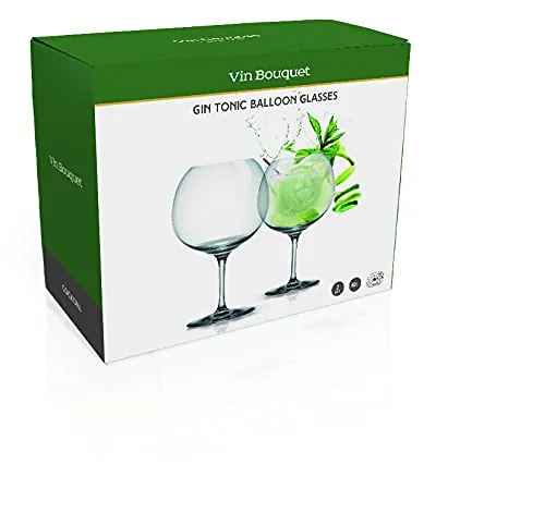 Vin Bouquet Calici Gin Tonic Cristallo Boemia 2x82 cl