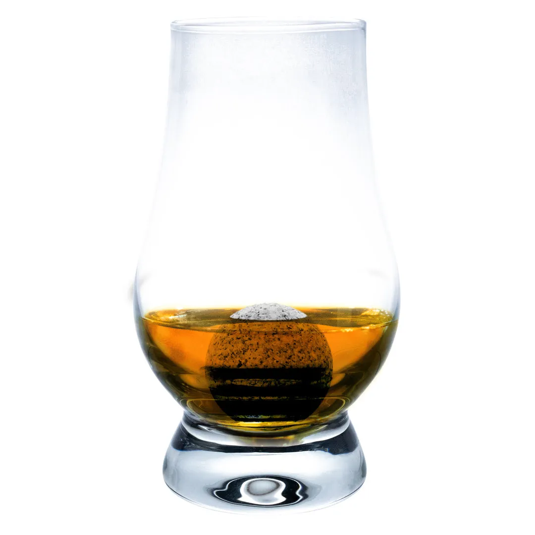 VinBouquet set 2 bicchieri da whisky con pietre refrigeranti e pinze