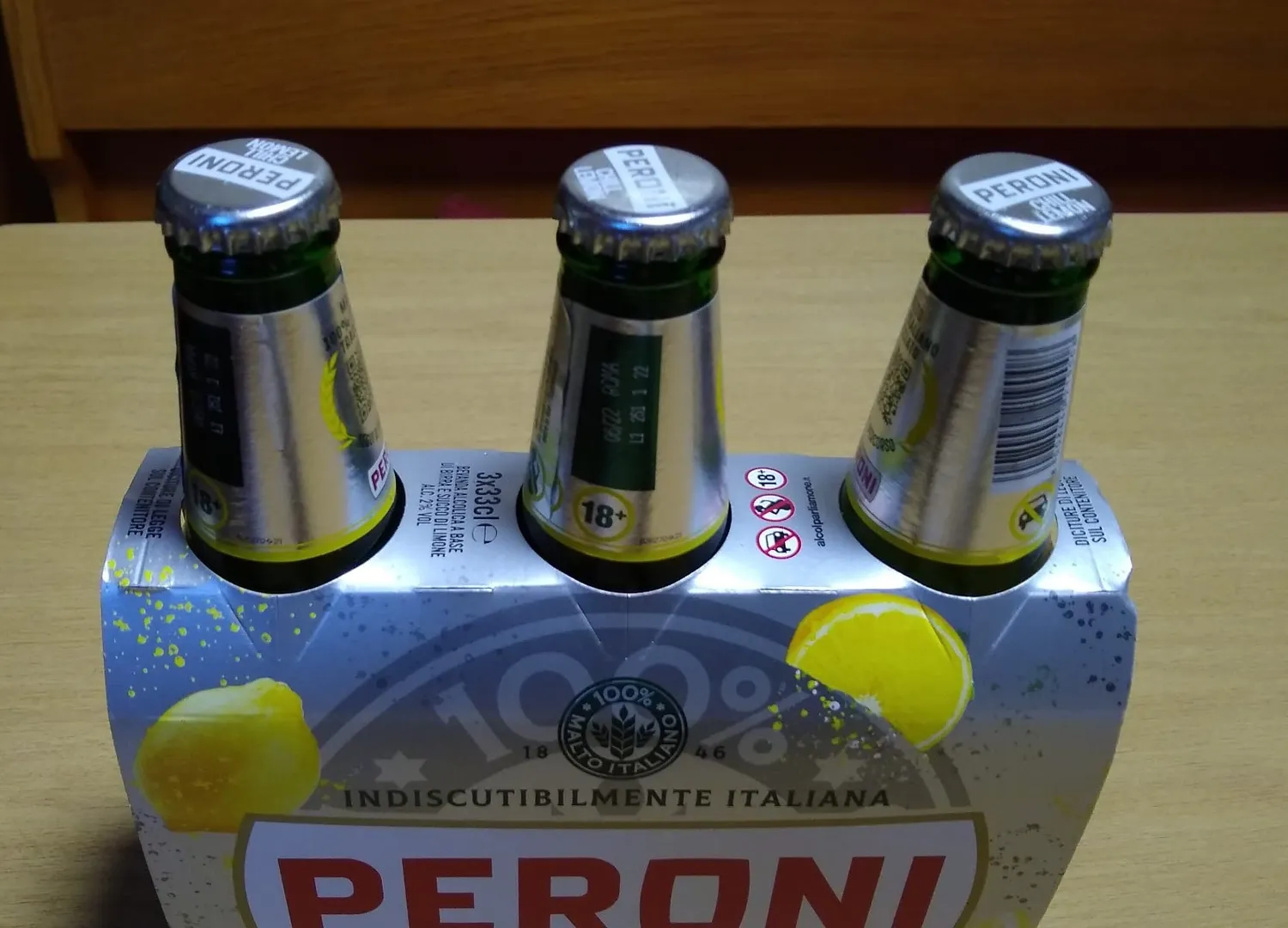 Peroni Chill Lemon radler limone 24x33 cl 1,3%