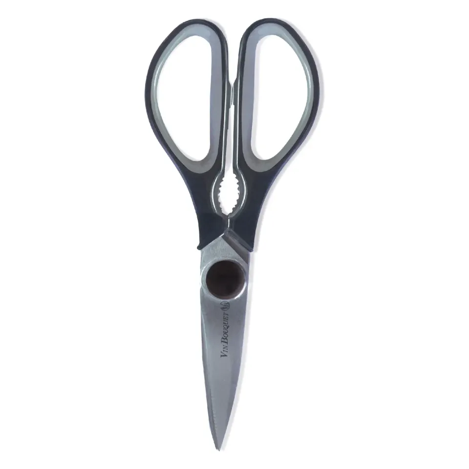 VinBouquet Forbici Cucina Acciaio Inox con Schiaccianoci