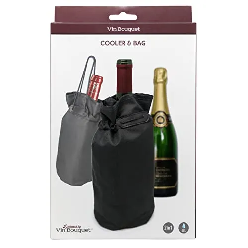 Vin Bouquet FIA 665 fascia refrigerante gel nera con manici