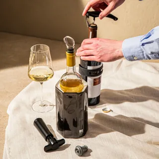 Vacuvin Serve Set Vino 6 Accessori Raffredda e Mesce