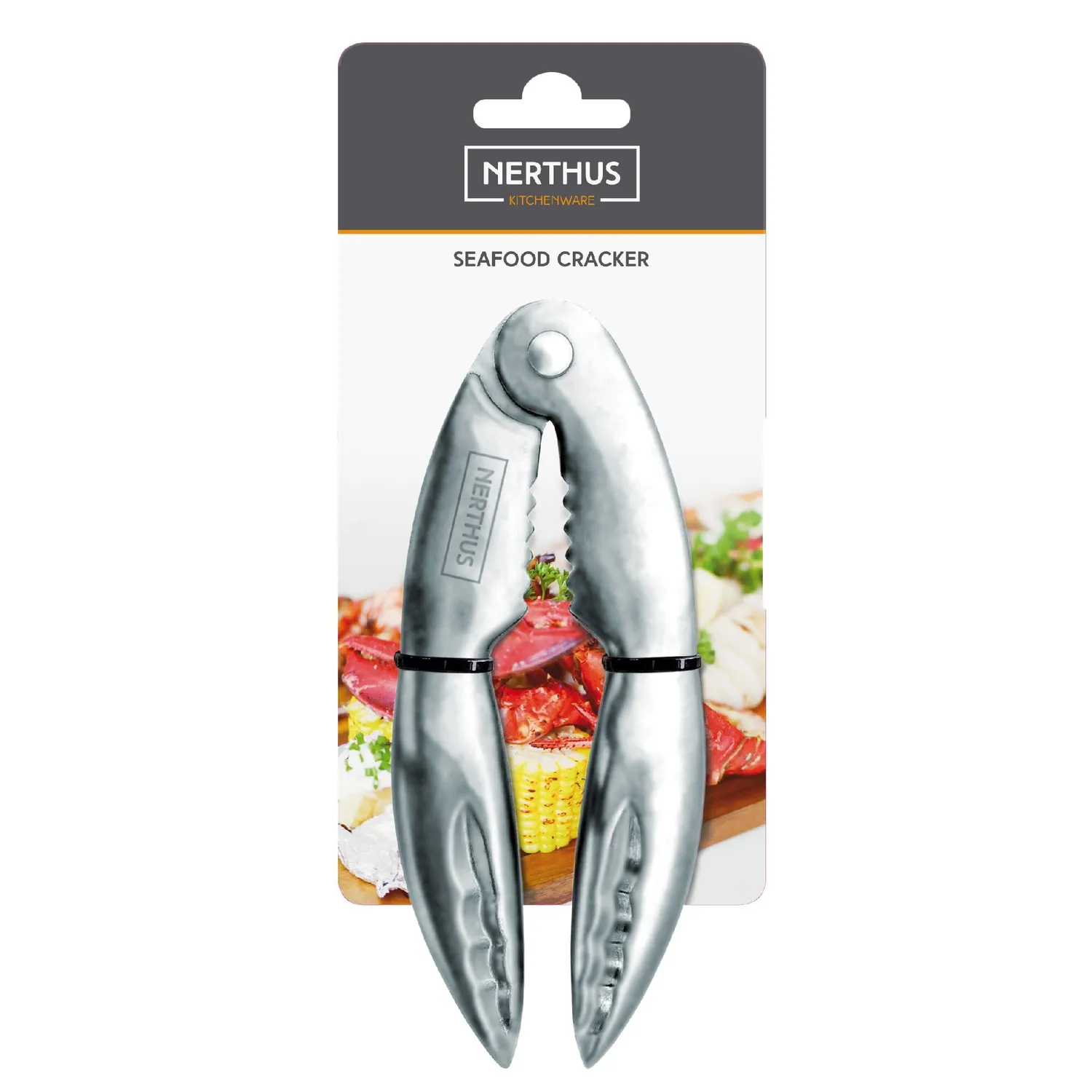 VinBouquet Pinza per Crostacei in Acciaio Inox
