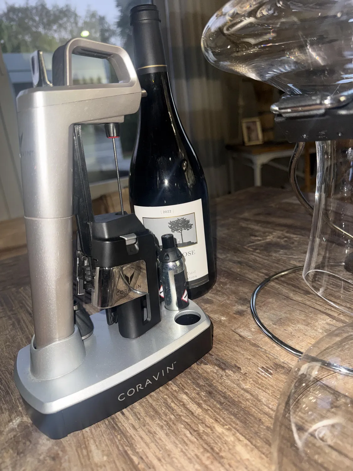 Coravin Pure 21 ml capsule argon vino fermo
