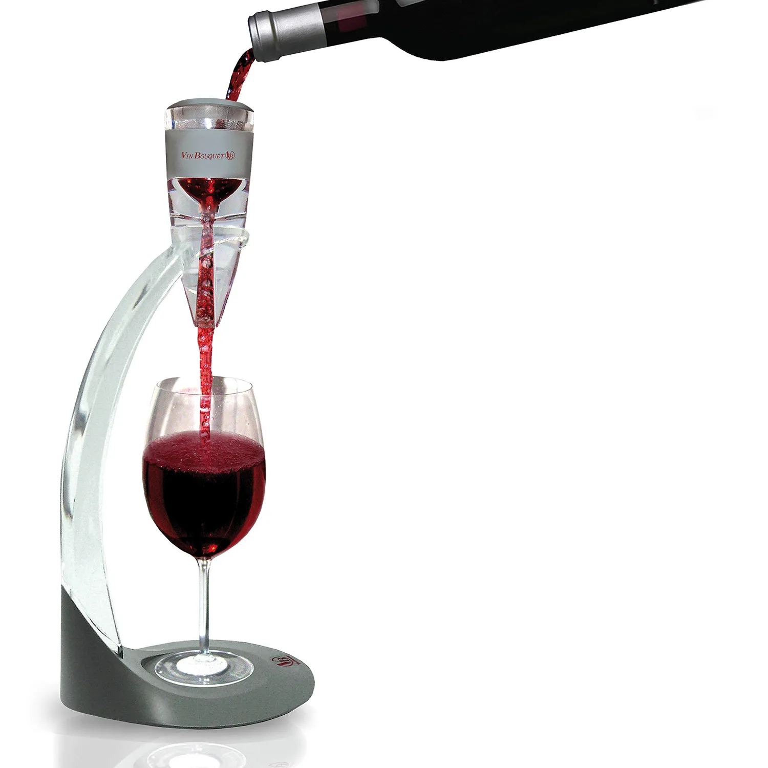 Vin Bouquet FIA 003 Set Aeratore Vino con Tappo Sottovuoto