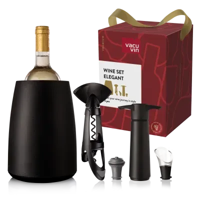 Vacuvin Elegant set vino 5 pezzi regalo apri raffredda