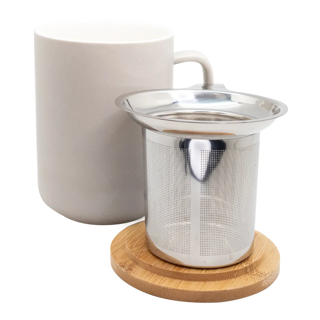 VinBouquet tazza tisana ceramica 375 ml con infusore