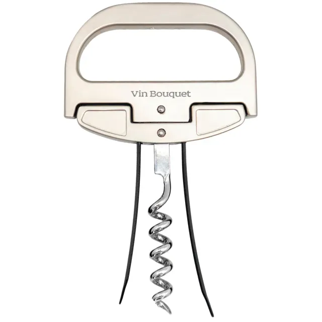 VinBouquet Cavatappi Sommelier 2 in 1 Doppia Lama Spirale