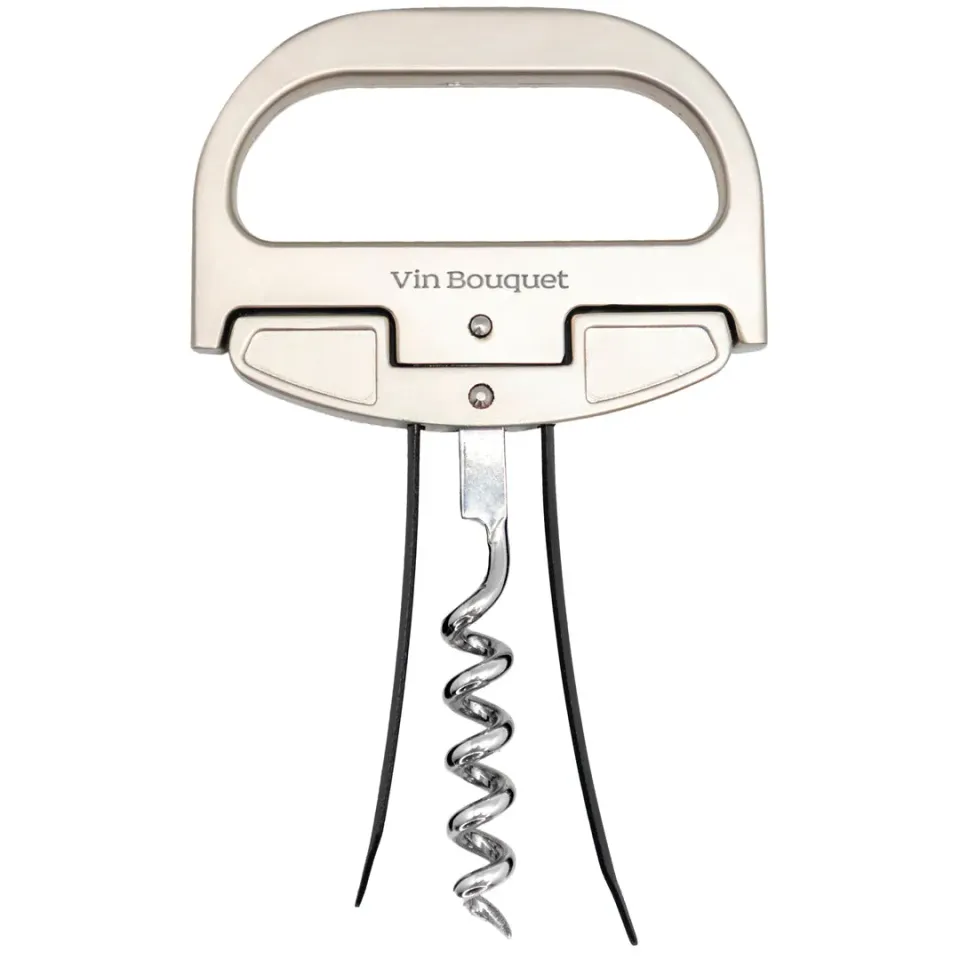 VinBouquet Cavatappi Sommelier 2 in 1 Doppia Lama Spirale