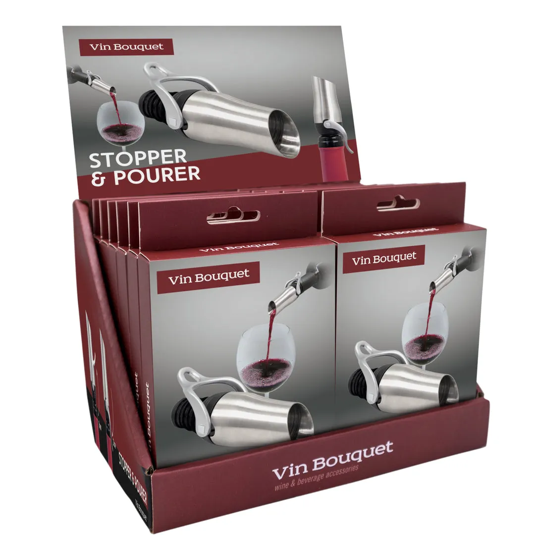 VinBouquet tappo dosatore antigoccia per bottiglia di vino