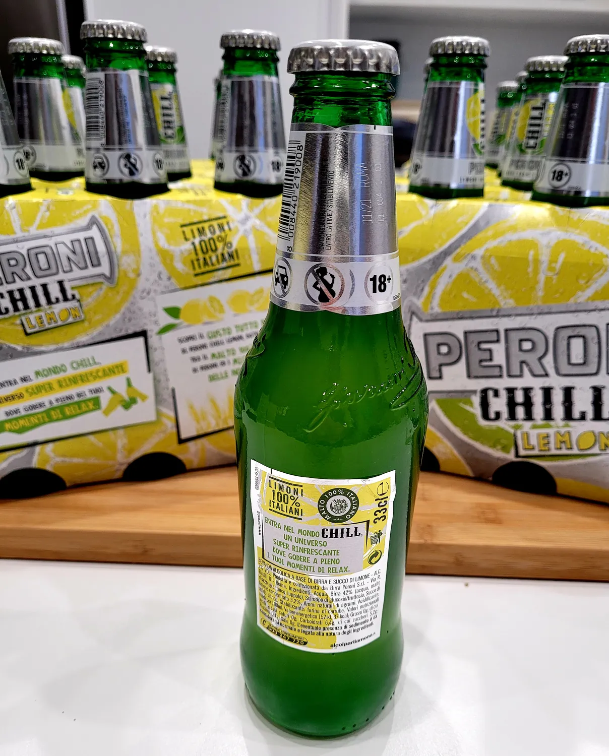 Peroni Chill Lemon radler limone 24x33 cl 1,3%