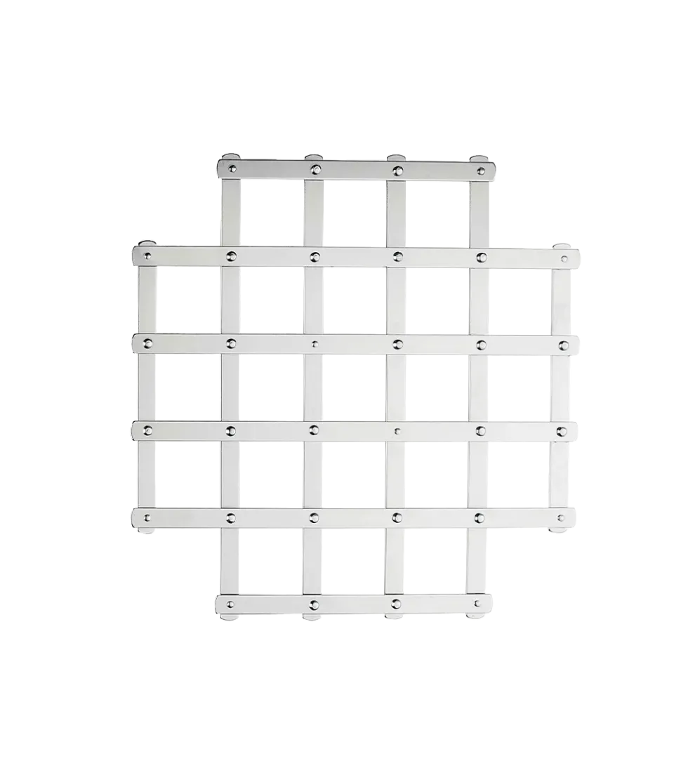 Boj sottopentola estensibile acciaio 27x26 cm