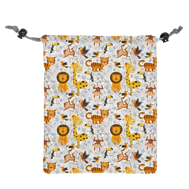 VinBouquet Borsa Pranzo Bambini con Cordoncino 27,5x23 cm