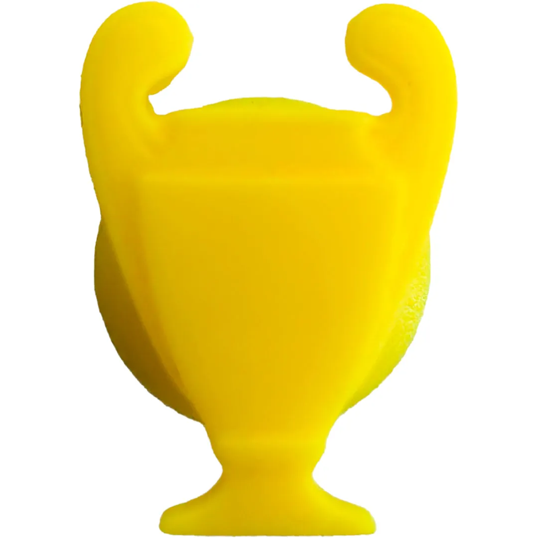 VinBouquet segnabicchieri silicone calcio 6 pezzi con ventosa