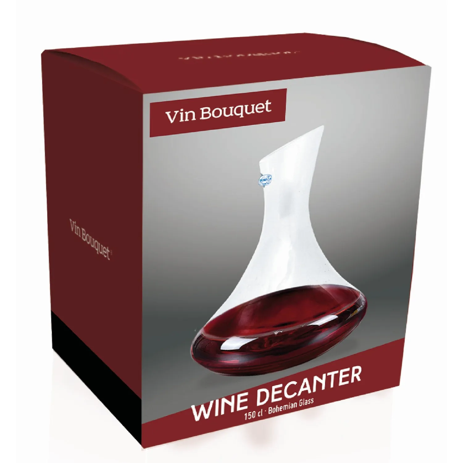 VinBouquet Decantatore Vino Cristallo Boemia 1,5 L