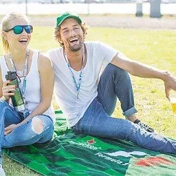 Heineken Formula 1 telo mare cotone 100x180 cm