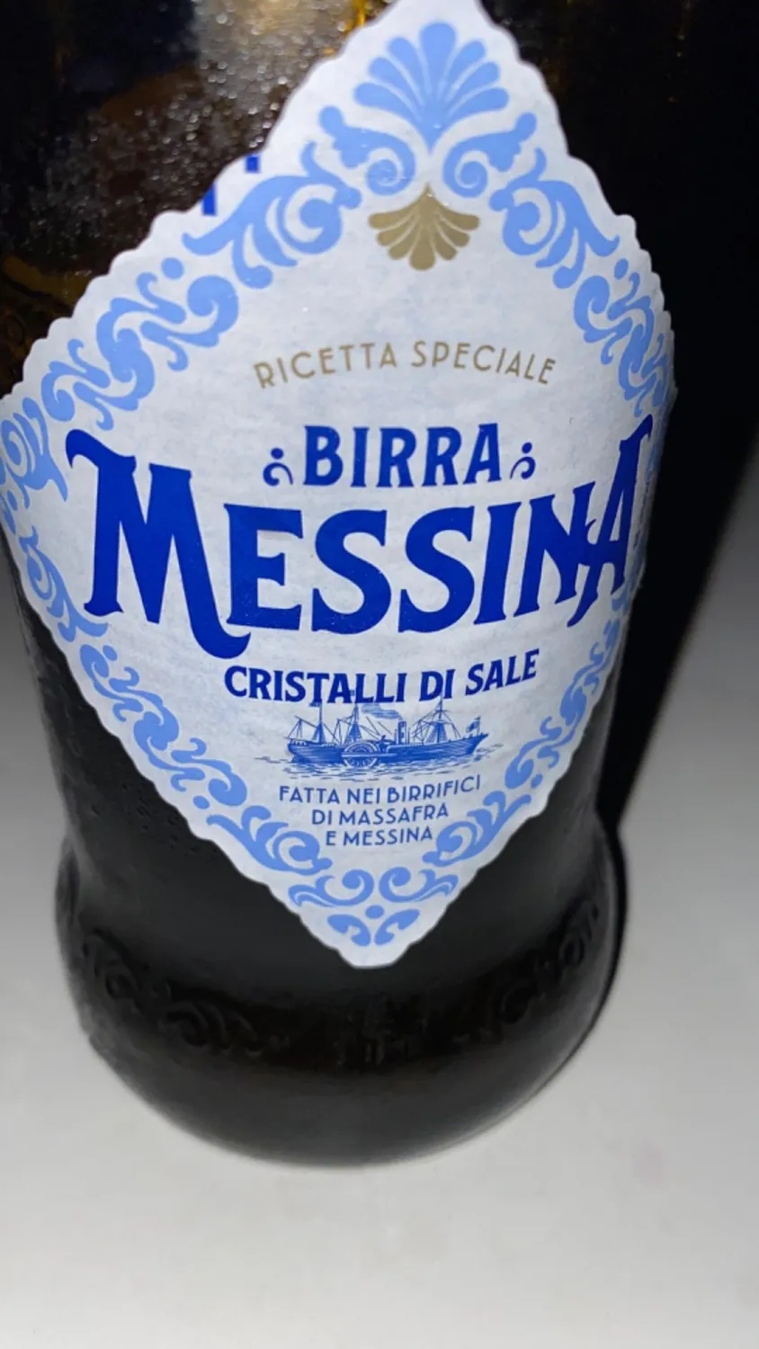Messina Cristalli di Sale lager 15 bottiglie da 50 cl